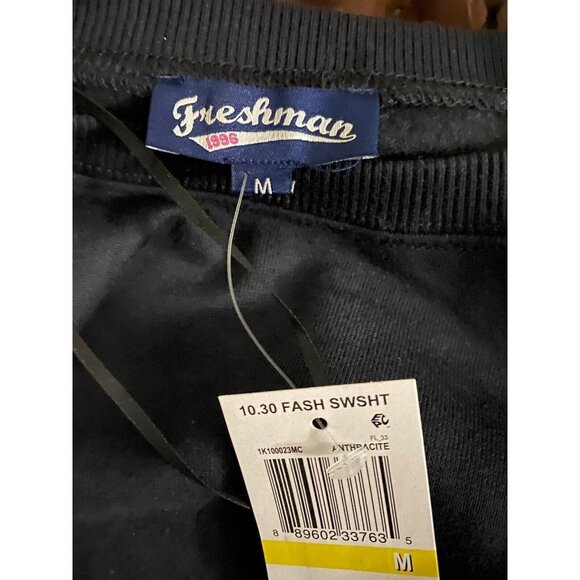 FRESHMAN JUNIORS IMITATION PEARL SWEATSHIRT, Medium , BLACK - Picture 3 of 5